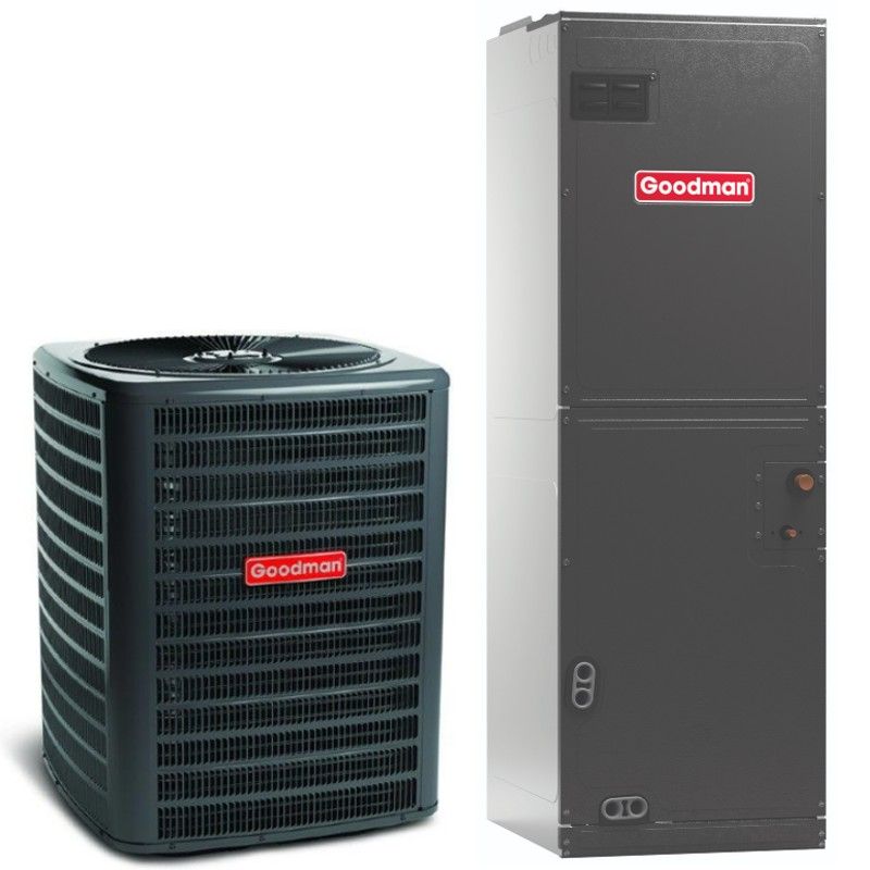 2 Ton Goodman AC System Heat Pump
